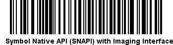 Symbol Native API (SNAPI) with Imaging Interface