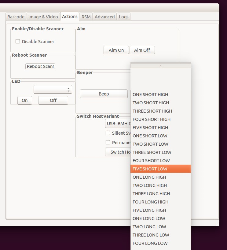 Scanner SDK for Linux Test Utilities Zebra Technologies